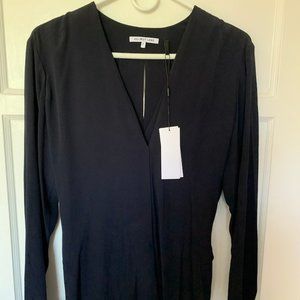 Helmut Lang black blouse NWT